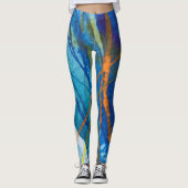 CALactive Blue Freestyle Yoga-Leggings Leggings (Voorkant)