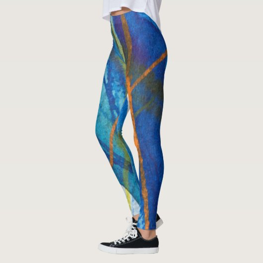 CALactive Blue Freestyle Yoga-Leggings Leggings (Links)
