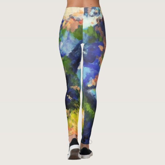 CALactive Rosebud Beach Yoga-leggings Leggings (Achterkant)