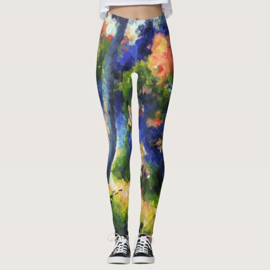 CALactive Rosebud Beach Yoga-leggings Leggings (Voorkant)