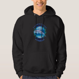 Caladesi Island Vacation Souvenir Dolphin Hoodie