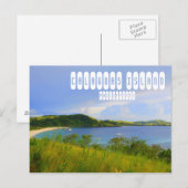 Calaguas Island, Filipijnen van Bicol Briefkaart (Voorkant / Achterkant)