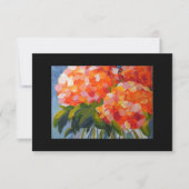 Calah's Hydrangea Flowers 3.5 x 5 Notecard Kaart (Voorkant)