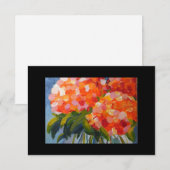 Calah's Hydrangea Flowers 3.5 x 5 Notecard Kaart (Voorkant / Achterkant)
