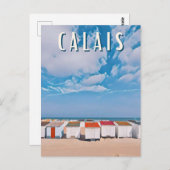 Calais Foto Vintage Briefkaart (Voorkant / Achterkant)