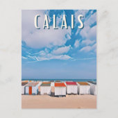 Calais Foto Vintage Briefkaart (Voorkant)