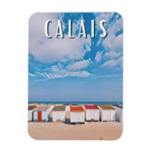 Calais Foto Vintage Magneet (Verticaal)