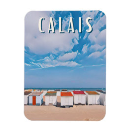 Calais Foto Vintage Magneet