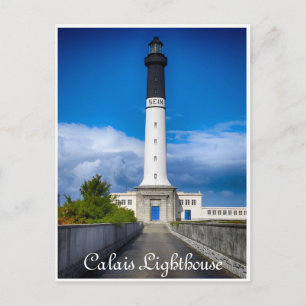 Calais in Nord-Pas de Calais, Frankrijk Vuurtoren Briefkaart