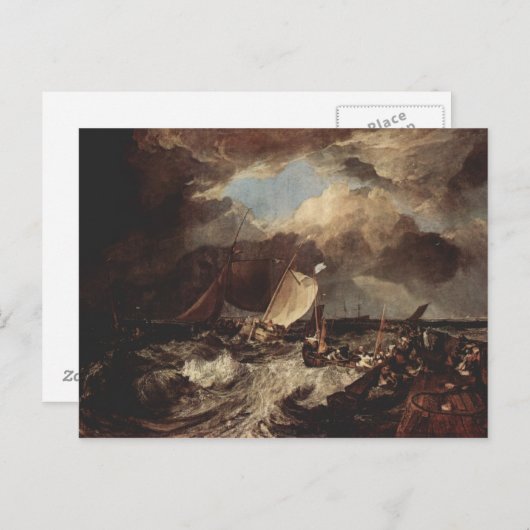 Calais Pier Briefkaart (Voorkant / Achterkant)