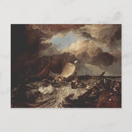 Calais Pier Briefkaart (Voorkant)