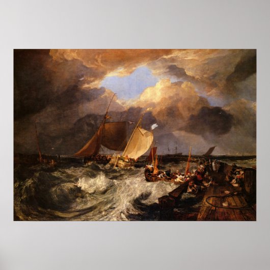 Calais Pier Poster (Voorkant)