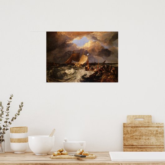 Calais Pier Poster (Keuken)