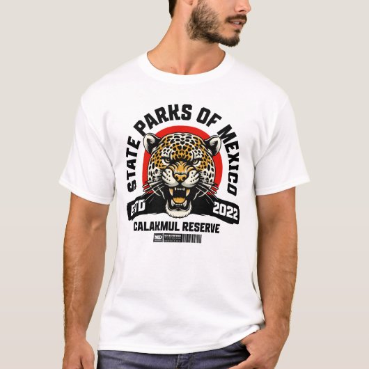 Calakmul Reserve – Jaguar Power T-shirt (Voorkant)