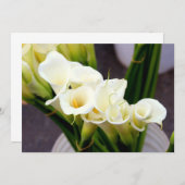 calalily uitnodiging (Voorkant / Achterkant)