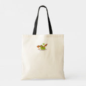calamansi-canvas tas (Achterkant)