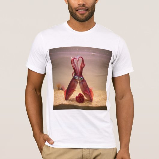 Calamar enamorado t-shirt (Voorkant)