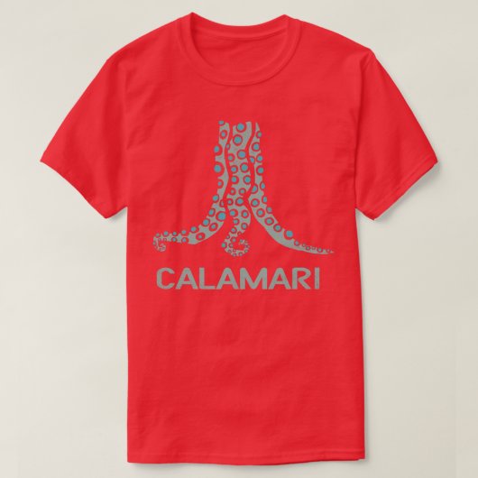 Calamari T-shirt (Design voorkant)