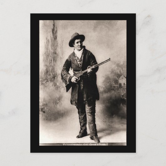 Calamity Jane 1895 Briefkaart (Voorkant)