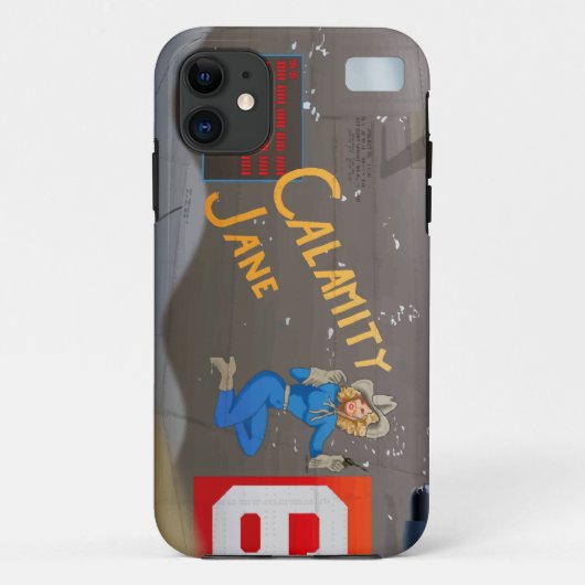 Calamity Jane B-24 Nose Art ( fuselage) iPh Case-Mate iPhone Case (Achterkant)