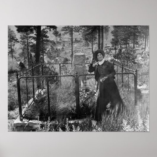 Calamity Jane bij Wild Bill Hickok's Grave Poster (Voorkant)