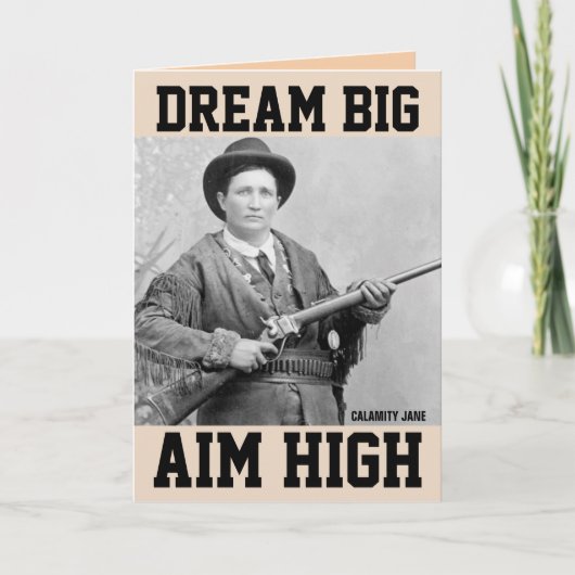 CALAMITY JANE BIRTHDAY CARDS KAART (Voorkant)