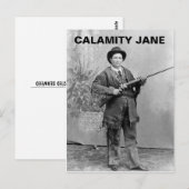 CALAMITY JANE BRIEFKAARTEN (Voorkant / Achterkant)