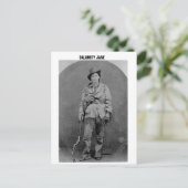 CALAMITY JANE HOLDING PISTOOL BRIEFKAARTEN (Staand voorkant)