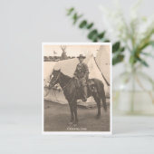 Calamity Jane op Horseback Briefkaart (Staand voorkant)