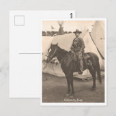 Calamity Jane op Horseback Briefkaart (Voorkant / Achterkant)