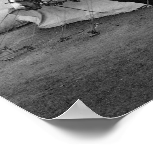 Calamity Jane op Horseback Poster (Hoek)