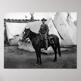 Calamity Jane op Horseback Poster
