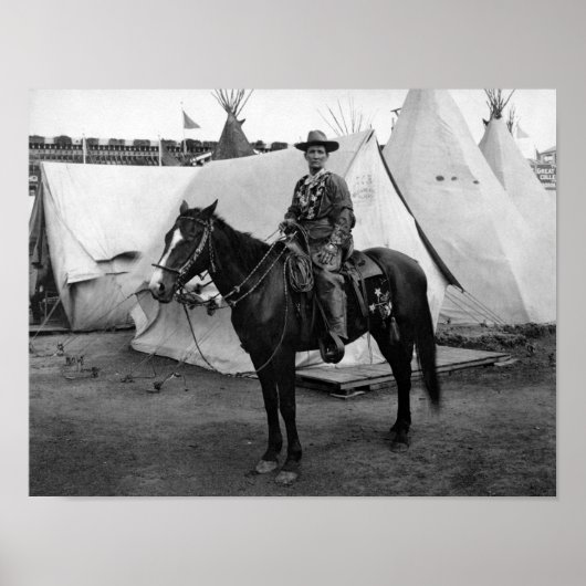 Calamity Jane op Horseback Poster (Voorkant)