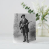 Calamity Jane Portrait Briefkaart (Staand voorkant)