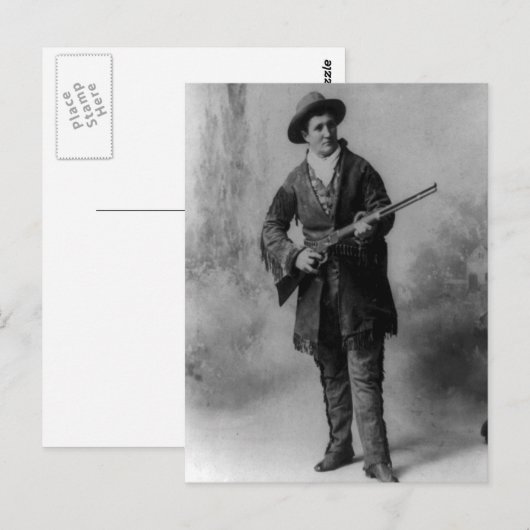 Calamity Jane Portrait Briefkaart (Voorkant / Achterkant)