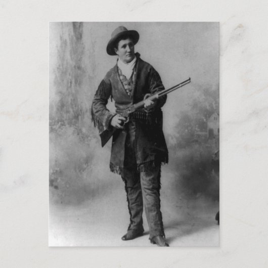 Calamity Jane Portrait Briefkaart (Voorkant)