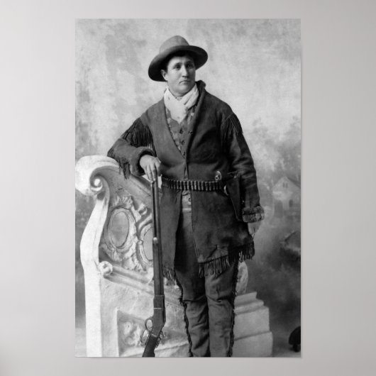 Calamity Jane Portrait - Circa 1895 Poster (Voorkant)