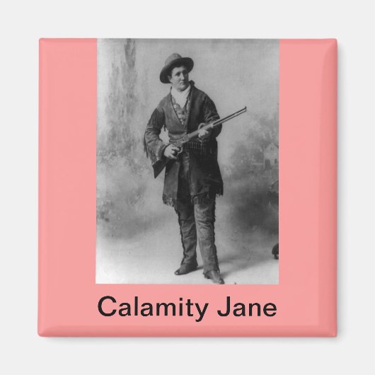 Calamity Jane Portrait Magneet (Voorkant)