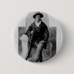 Calamity Jane Portrait Ronde Button 5,7 Cm