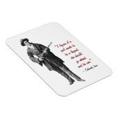 Calamity Jane Quote Magnet Magneet (Rechterzijde)