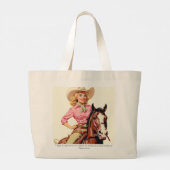 Calamity Jane: Trail blazers Grote Tote Bag (Achterkant)