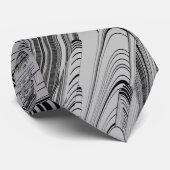 Calamity Storm Center Modern Art Stropdas (Opgerold)