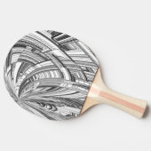 Calamity Storm Center Modern Art Tafeltennisbatje (Zijkant)