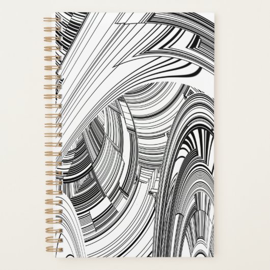 Calamity Storm Center Moderne Kunst Planner (Voorkant)