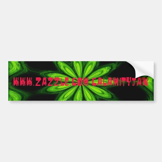 Calamityjan bumper sticker (Voorkant)