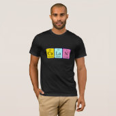 Calan Periodic Table naam shirt (Voorkant volledig)