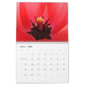 Calandar geeft Tulp Flowers Beauty binnen Kalender (Mar 2026)