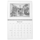 calandar tattoo design RITON TATTOO Kalender (Mar 2027)