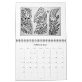 calandar tattoo design RITON TATTOO Kalender (Feb 2027)