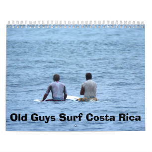 Calander, Oude jongens Surf Costa Rica Kalender